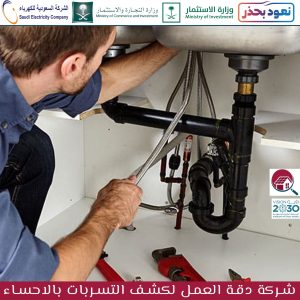 شركة كشف تسربات المياه بالاحساء