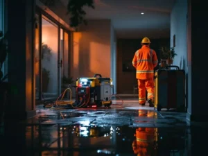 تسرب المياه تحت البلاط الخبر